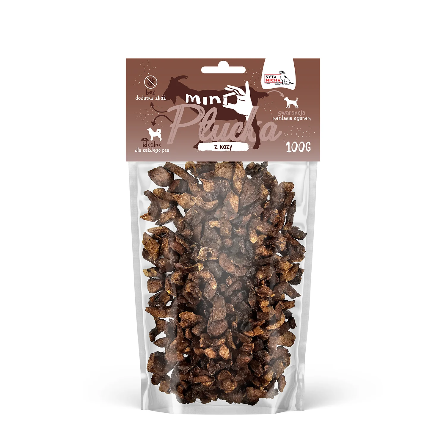 Syta Micha Mini Płucka Kozie 100 g