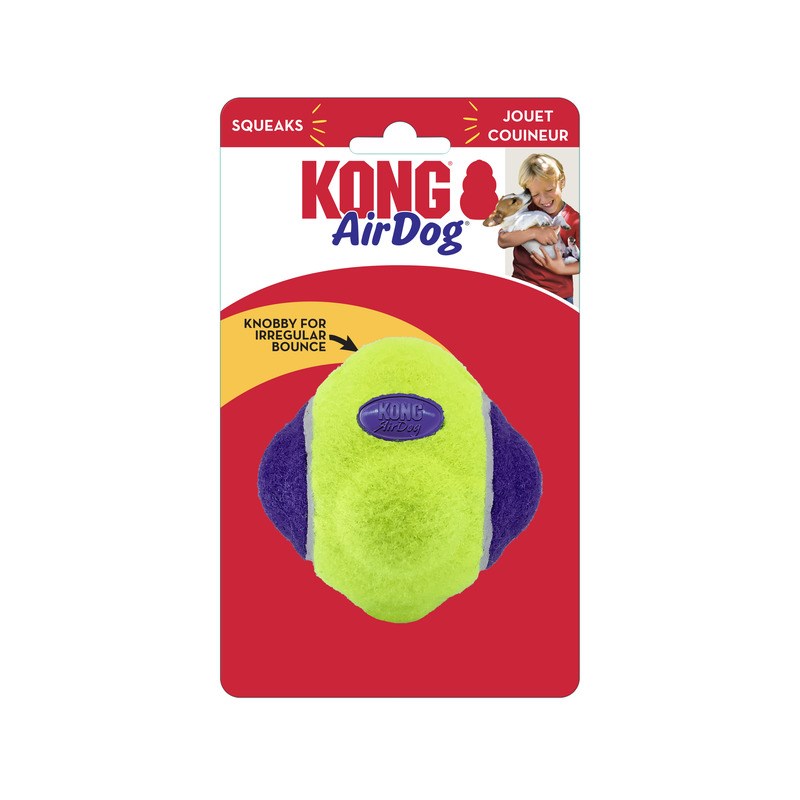 Kong AirDog Squeaker – piłka do aportu dla psa