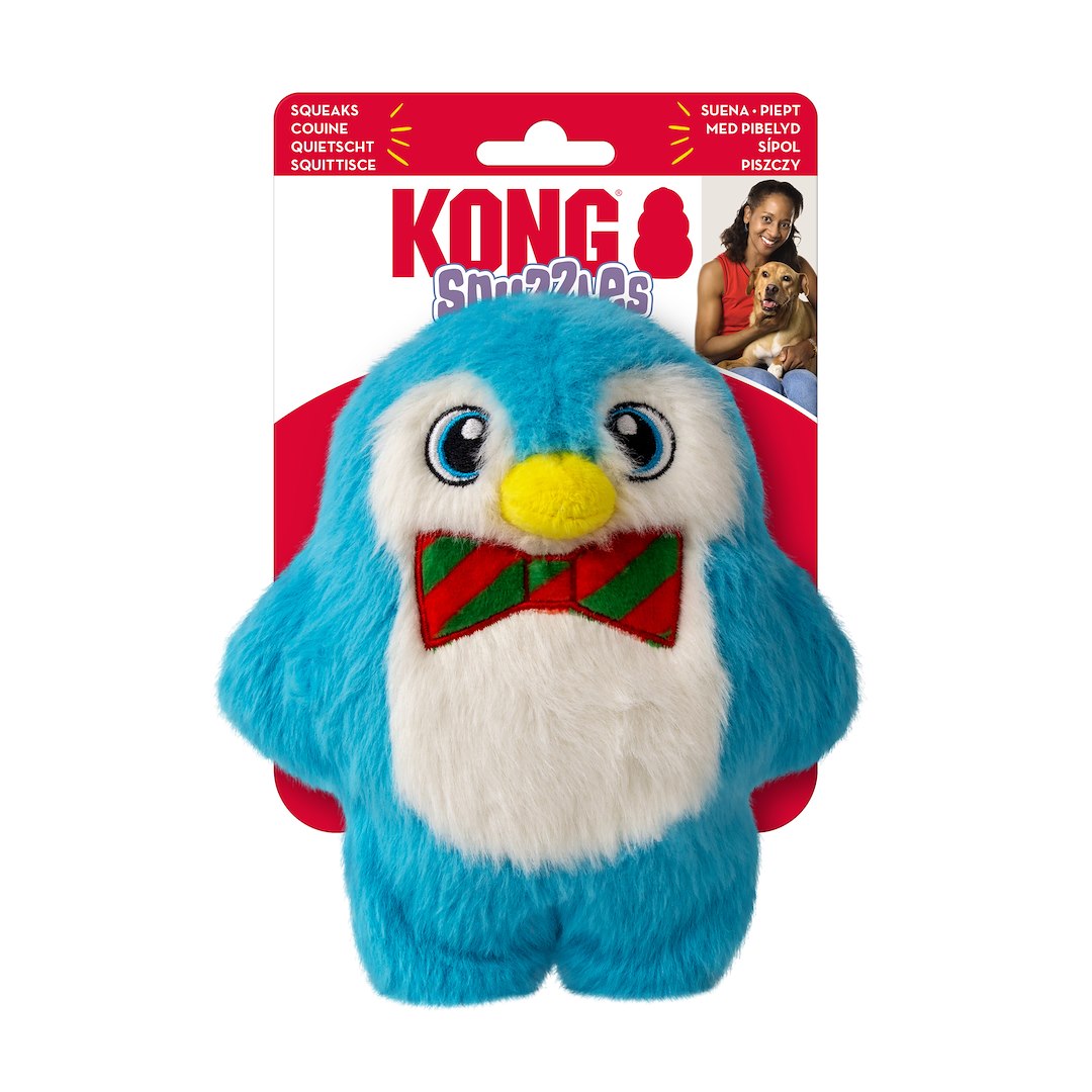 Kong Snuzzles Holiday – pluszowa zabawka dla psa S