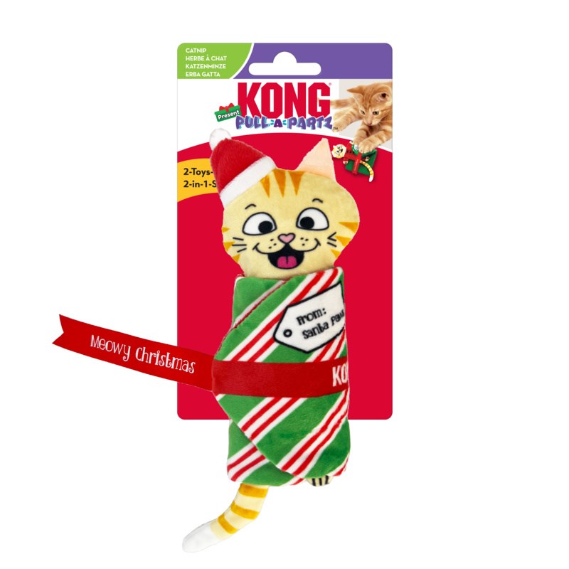 Kong Artz Prezent Pull-a-partz – zabawka dla kota