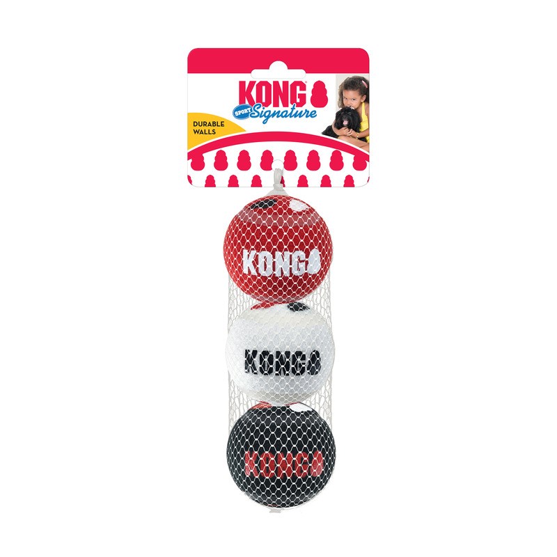 Kong Signature Sport Balls – pluszowa zabawka dla psa