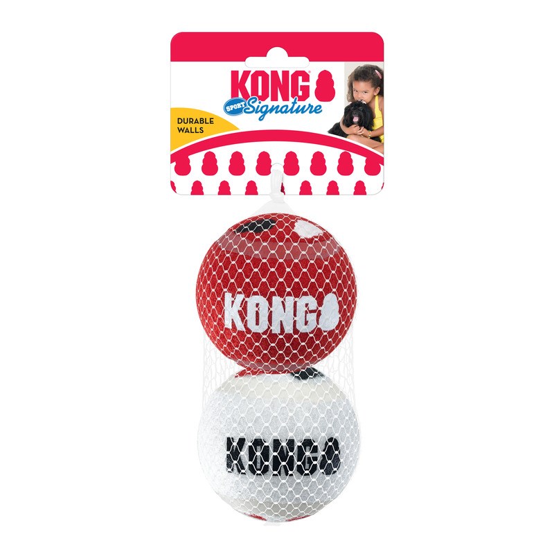 Kong Signature Sport Balls – pluszowa zabawka dla psa