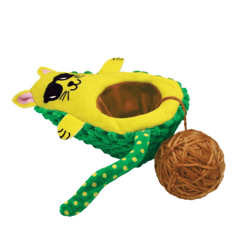 Kong Wrangler Avocato – zabawka dla kota