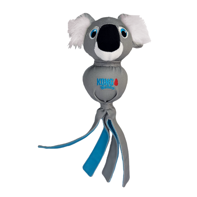 Kong Wubba Koala Zoo – zabawka do aportu i szarpania dla psa L